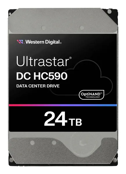 Western Digital Ultrastar DC HC590 24TB 3,5 Zoll SATA HDD – 7200 U/min 6 Gbit/s Festplatte für Server & NAS
